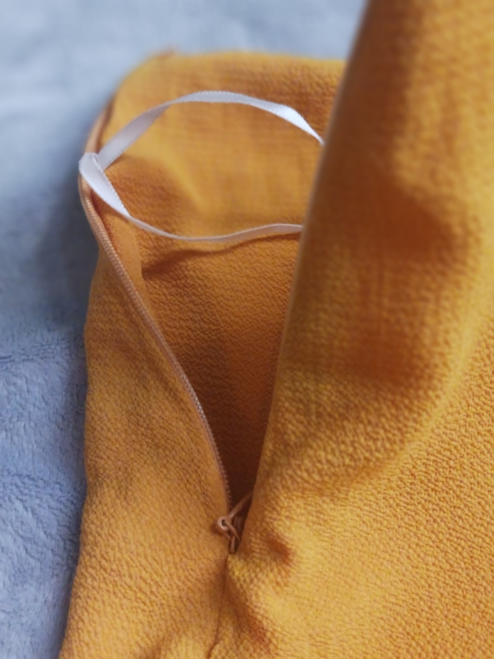 Women's Mustard Ruffle Skort - Picture 4 of 5
